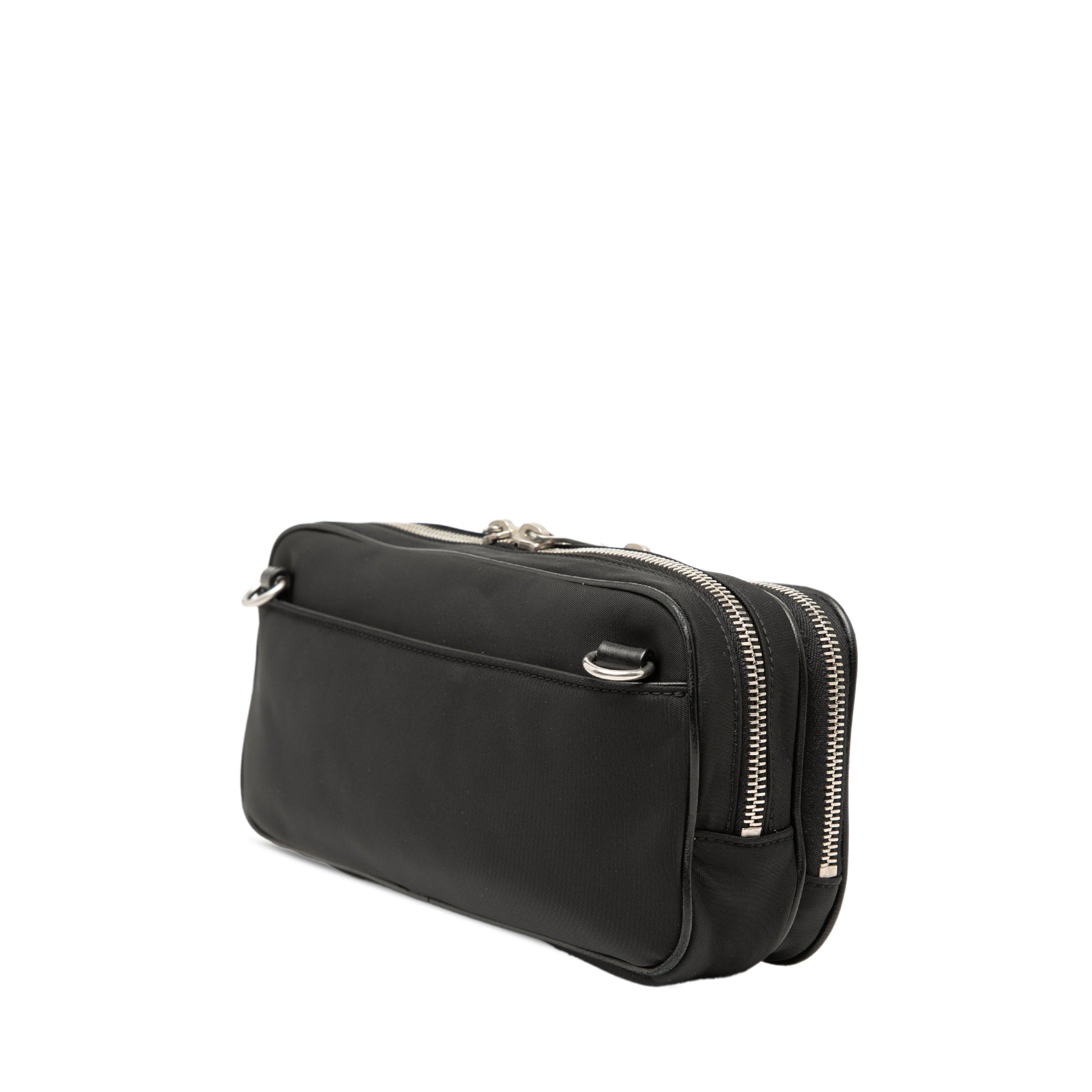 Saint Laurent Nylon and Patent Crossbody
