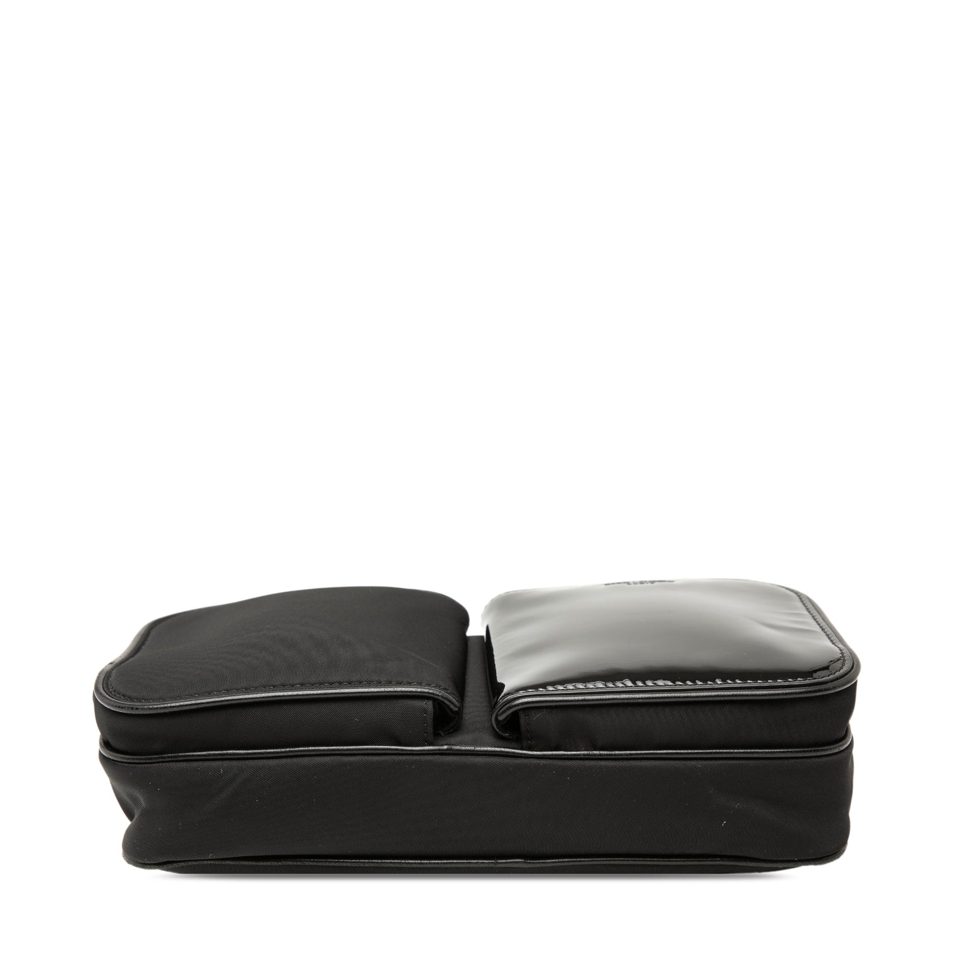 Saint Laurent Nylon and Patent Crossbody