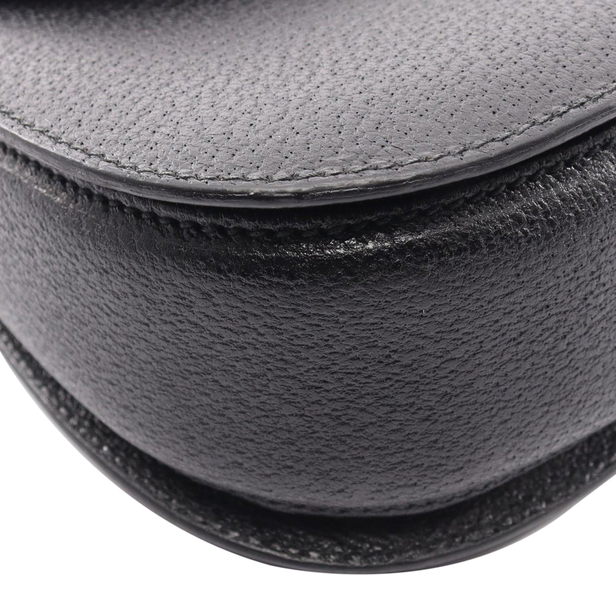 Gucci Small Calfskin Bamboo Night — Black