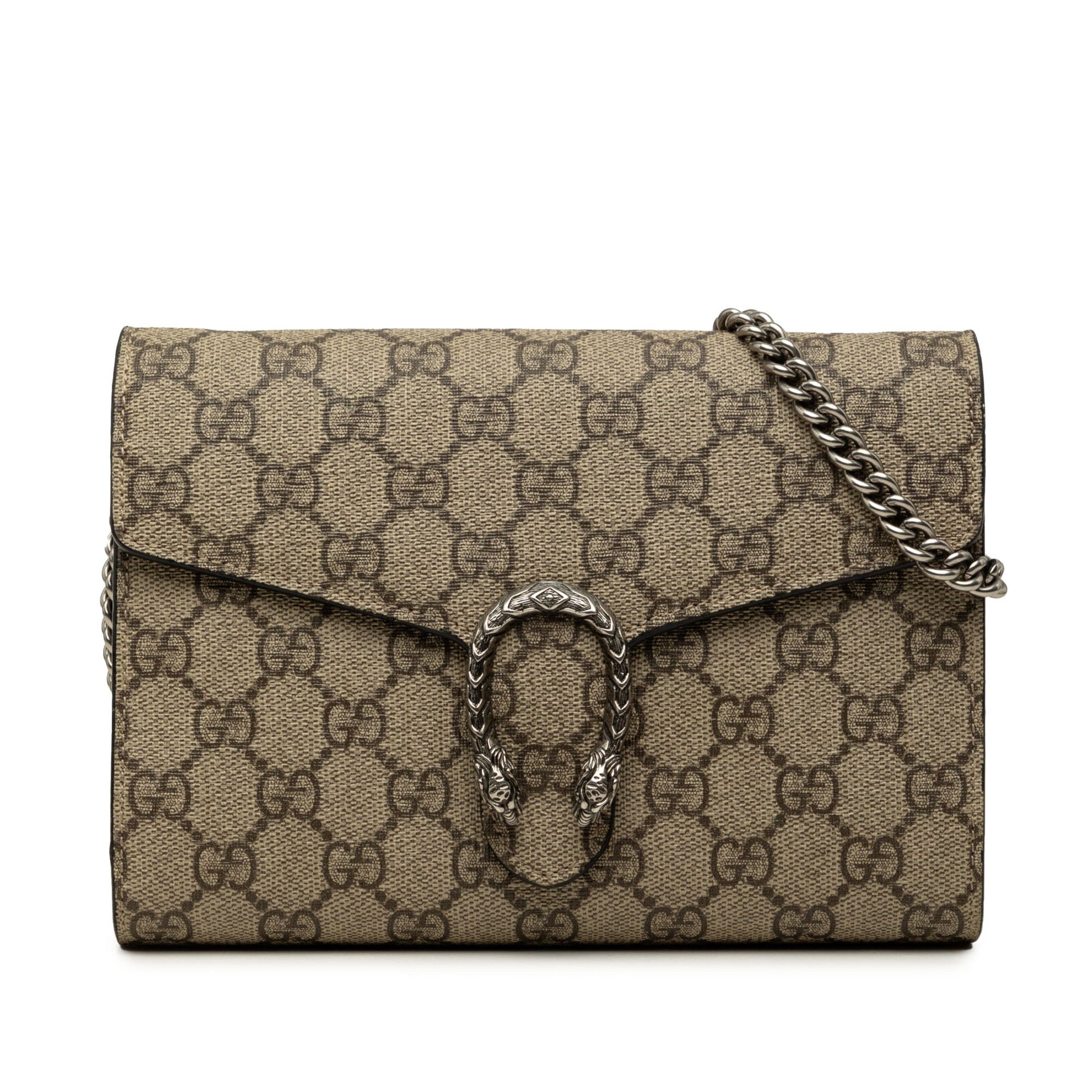 Gucci GG Supreme Dionysus Wallet on Chain