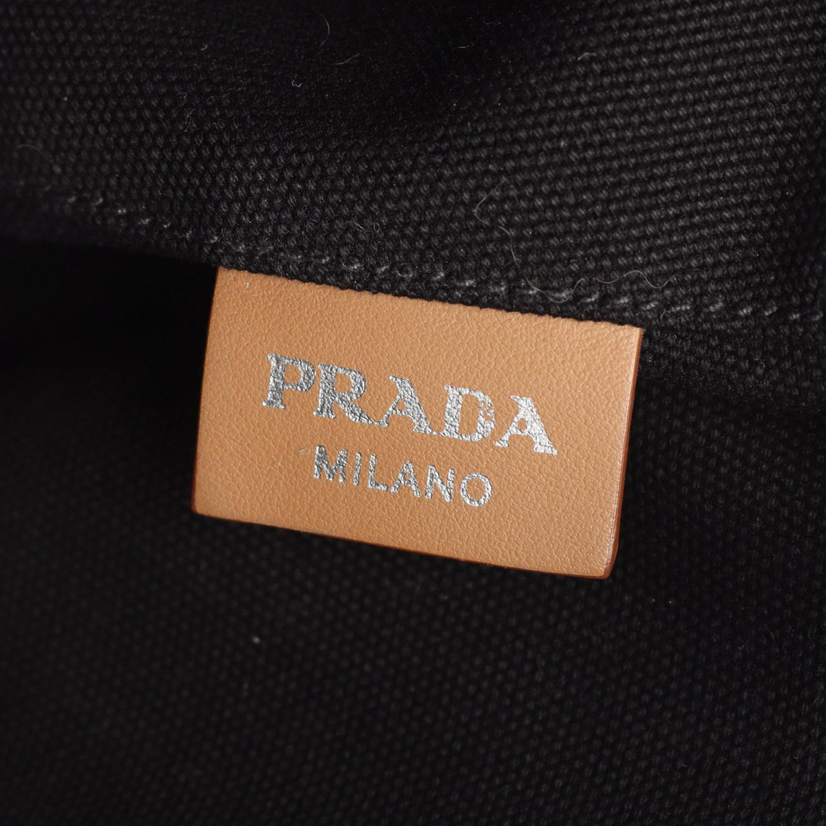 Prada Canvas Canapa Logo Tote