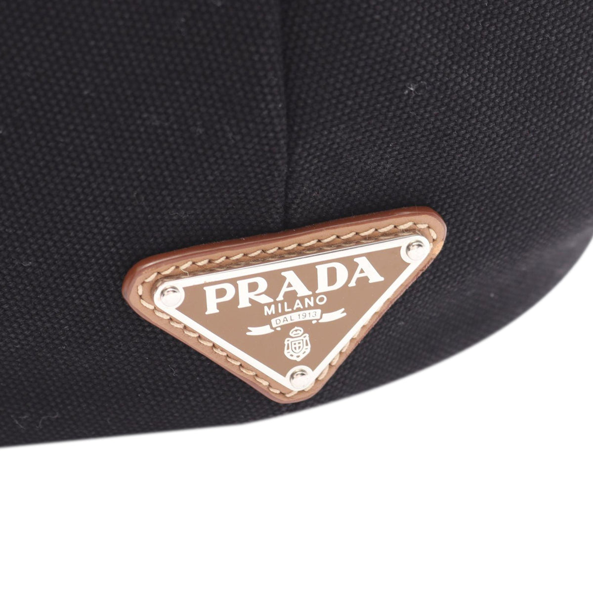 Prada Canvas Canapa Logo Tote