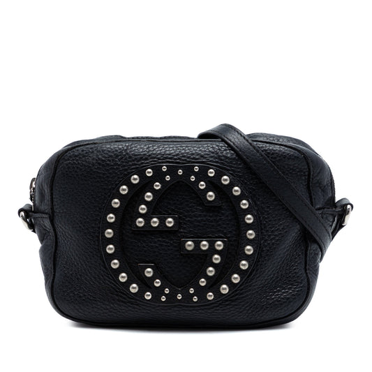 Gucci Studded Calfskin Soho Disco Crossbody