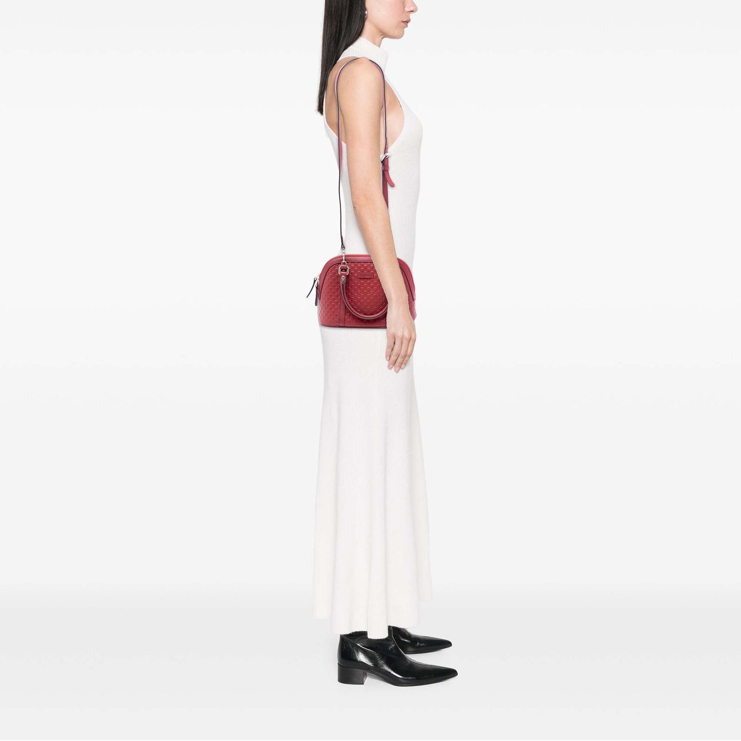 Gucci Mini Microguccissima Dome Satchel