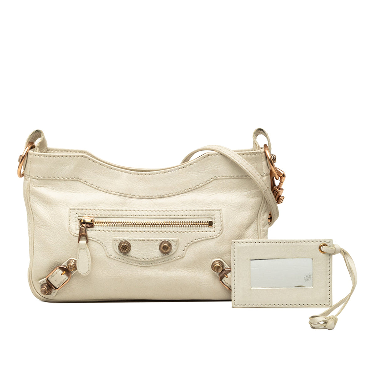 Balenciaga Lambskin Motocross Giant 21 Hip Crossbody