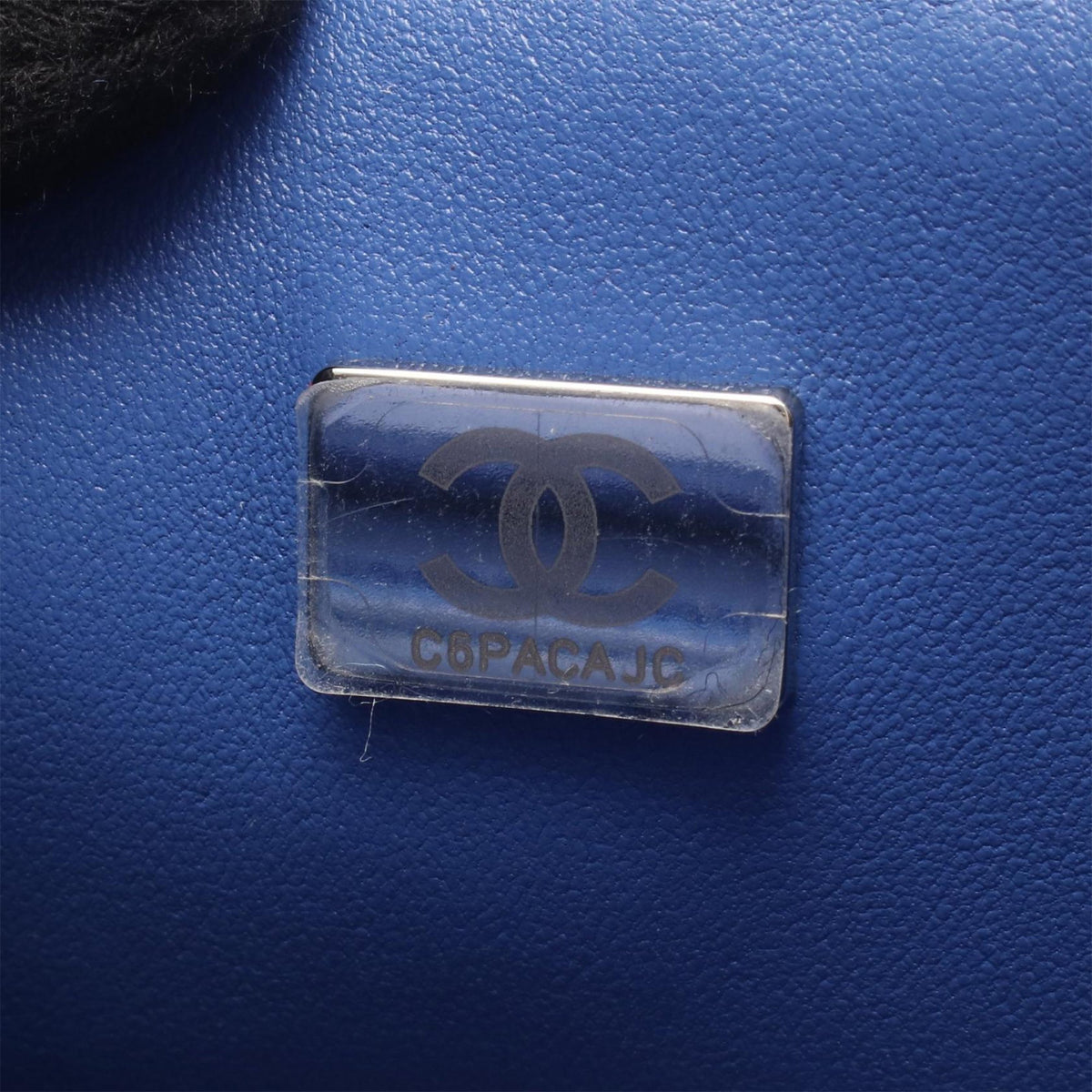 Chanel Mini Rectangular Classic Tweed Single Flap — Blue