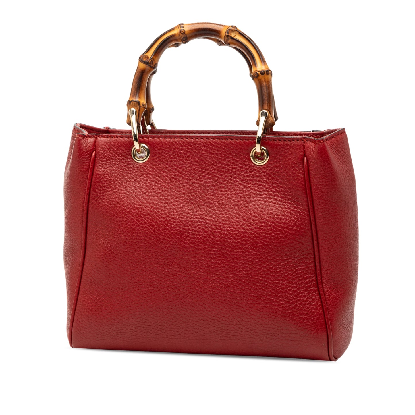 Gucci Mini Calfskin Bamboo Shopper Satchel