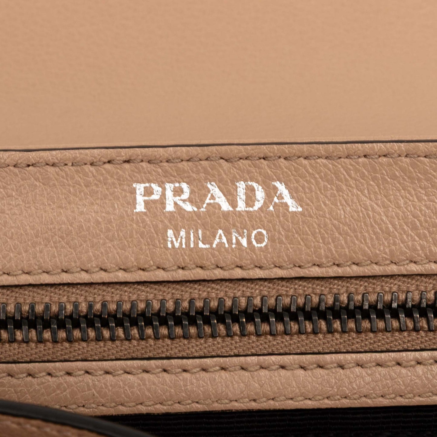 Prada Glace Calfskin Studded Crossbody