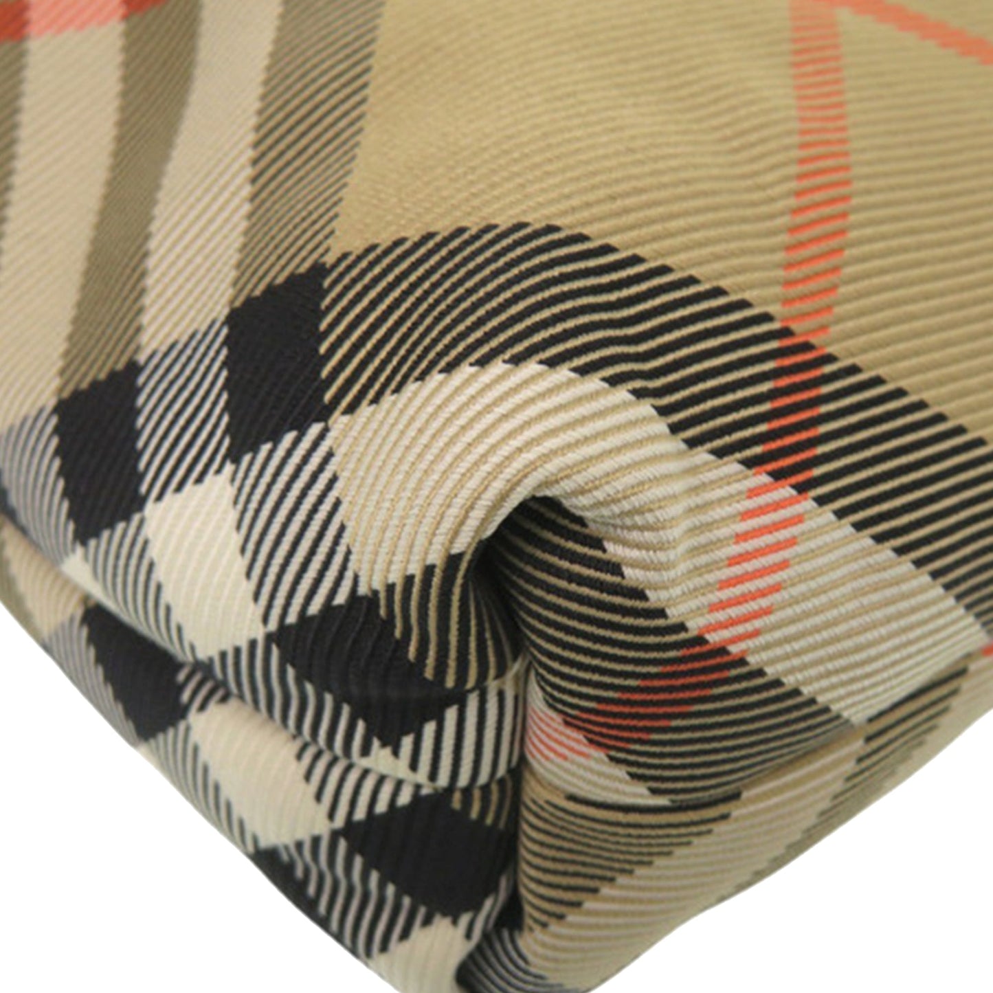 Burberry Supernova Check Nylon Drawstring Pouch
