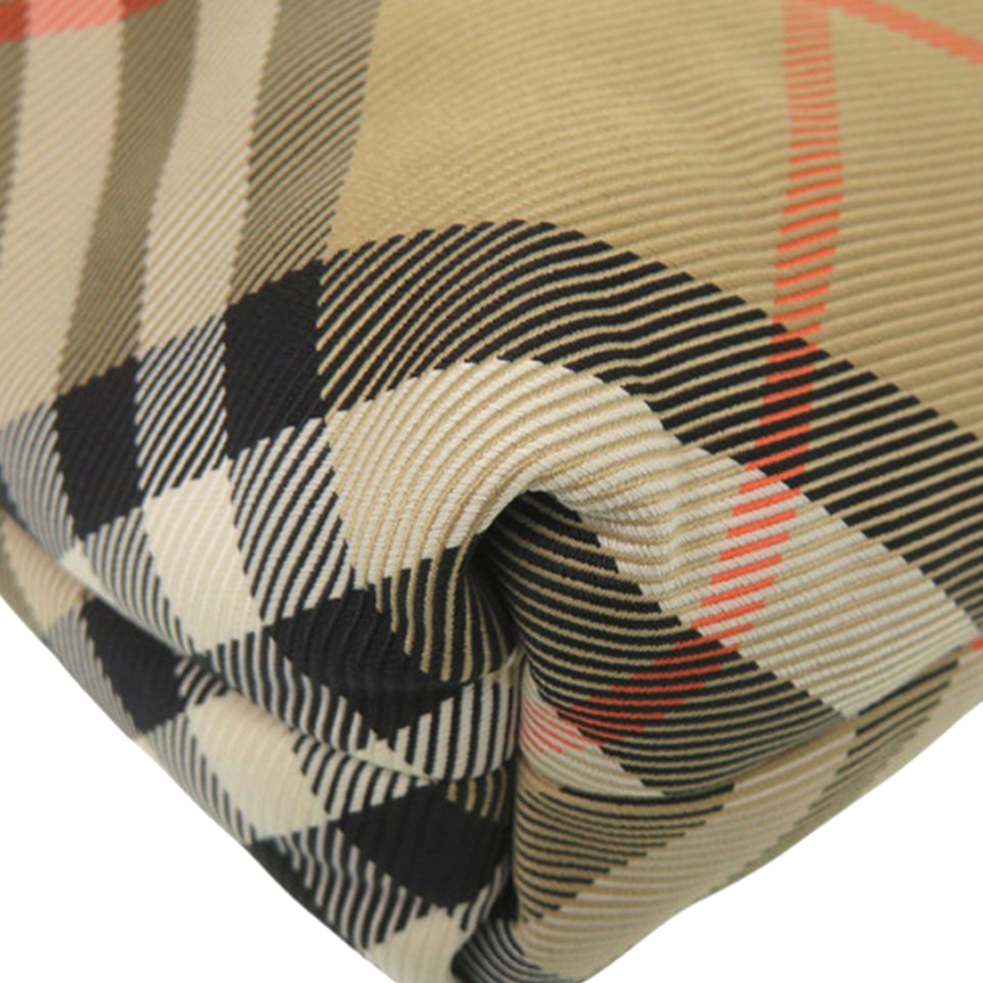 Burberry Supernova Check Nylon Drawstring Pouch