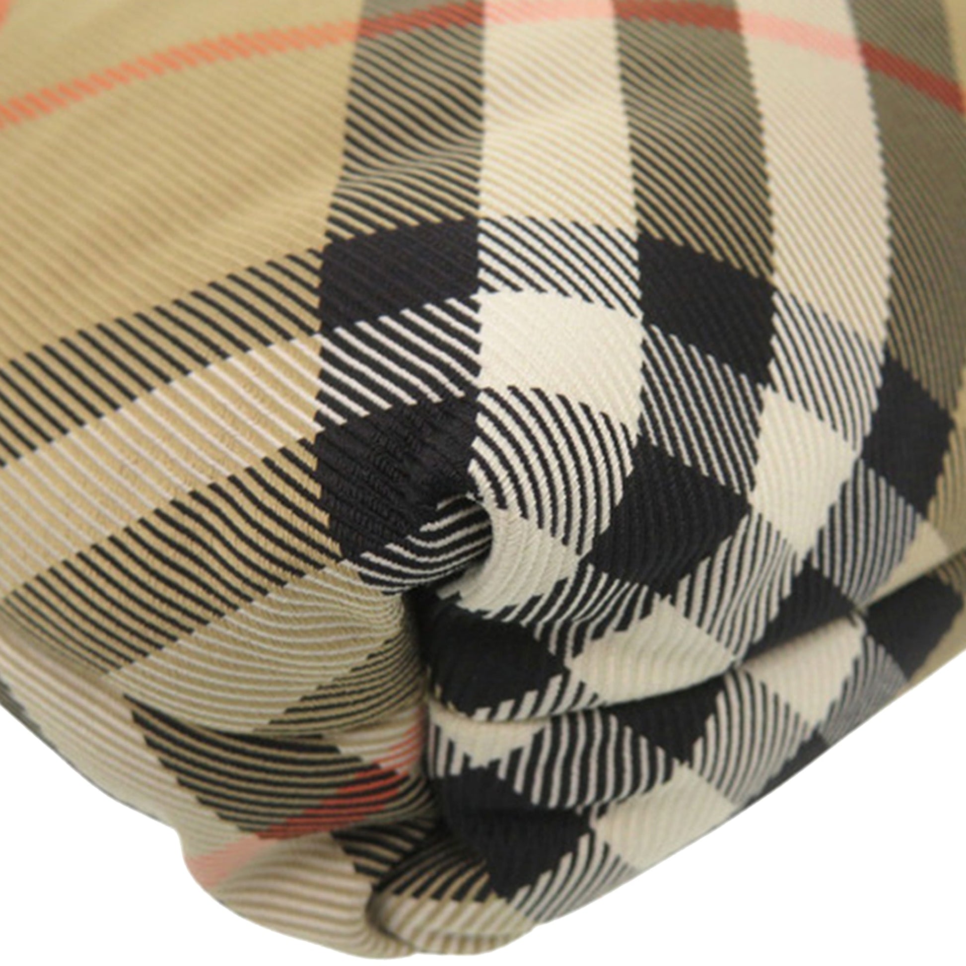Burberry Supernova Check Nylon Drawstring Pouch