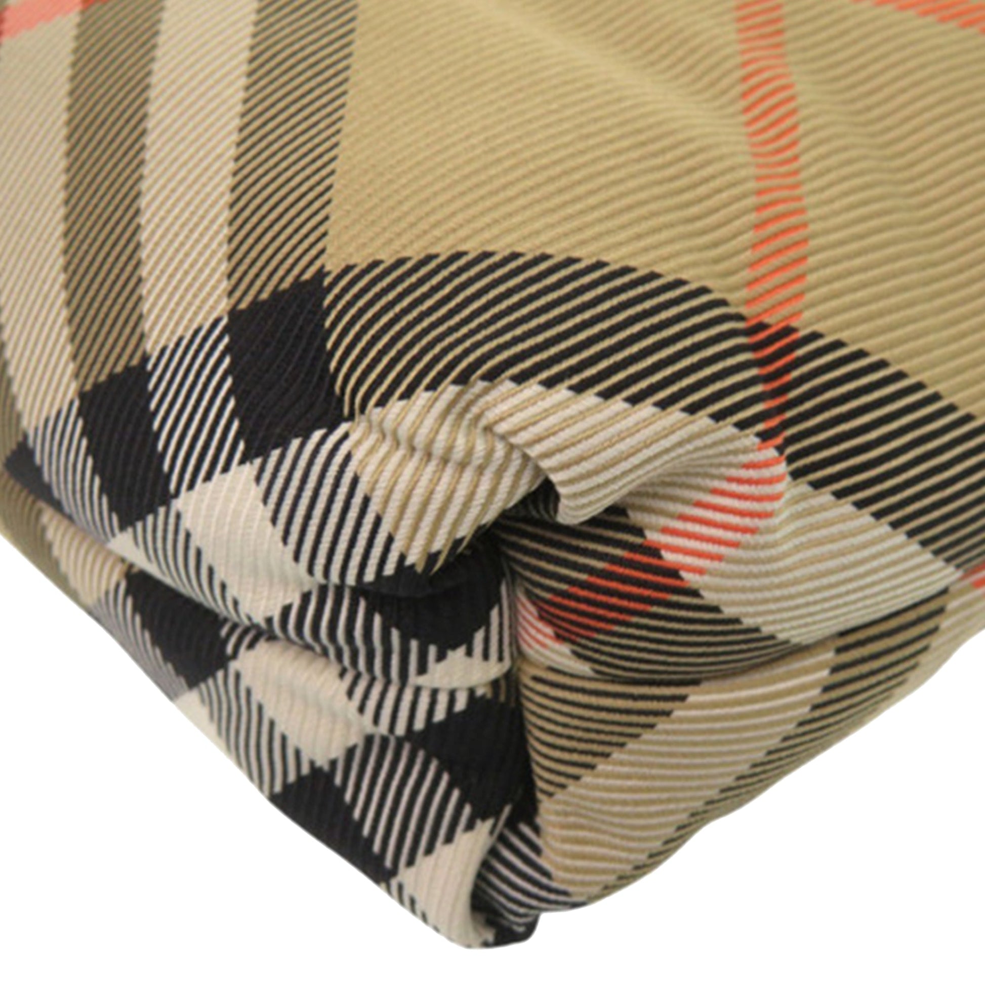 Burberry Supernova Check Nylon Drawstring Pouch