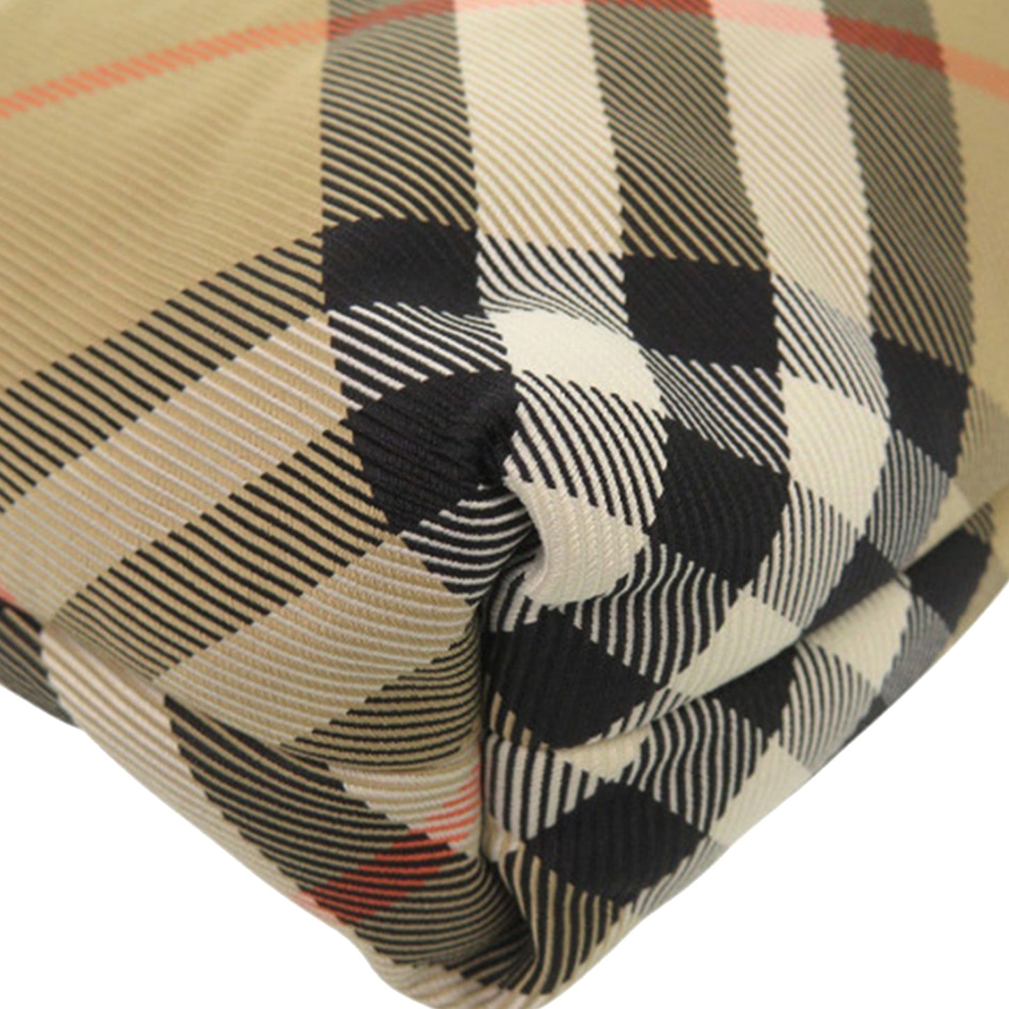 Burberry Supernova Check Nylon Drawstring Pouch