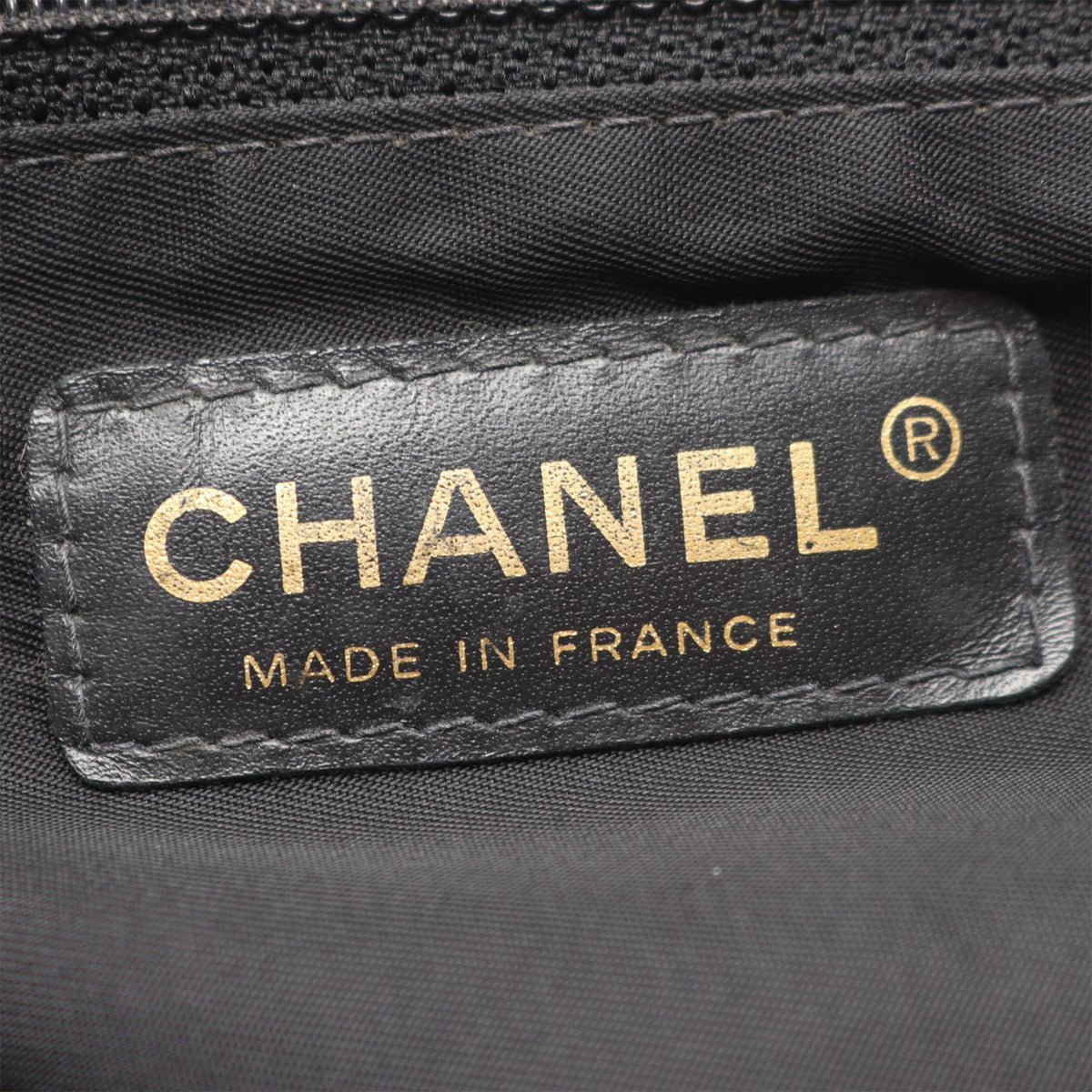 Chanel New Travel Line Nylon Tote — Black