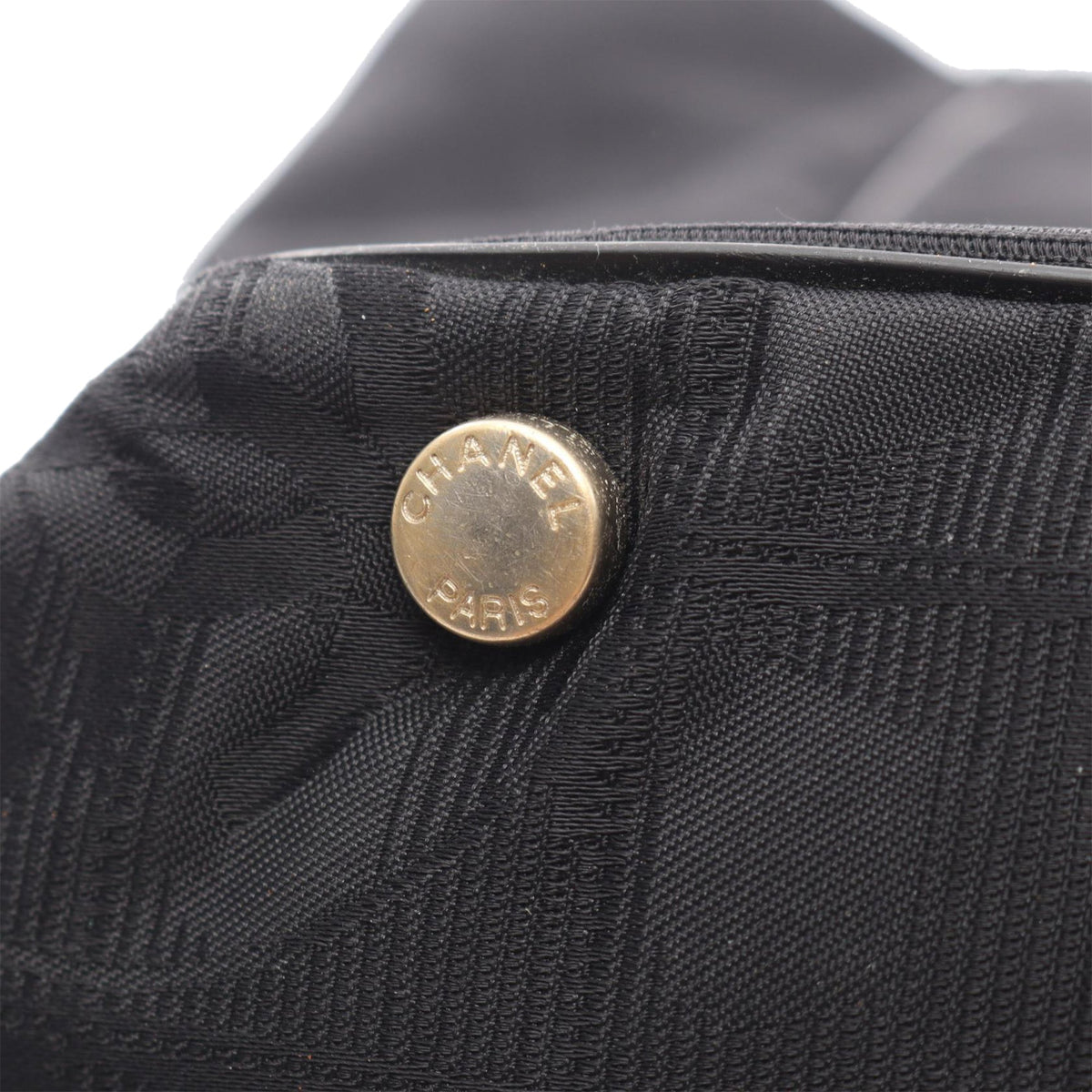 Chanel New Travel Line Nylon Tote — Black