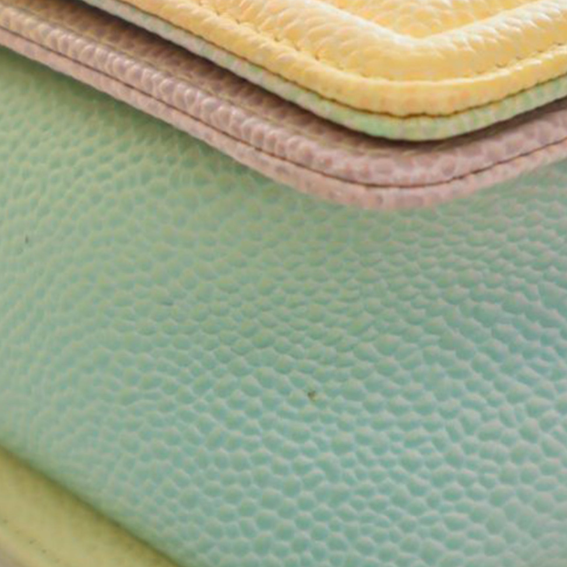 Chanel Small Quilted Caviar Rainbow Boy Flap