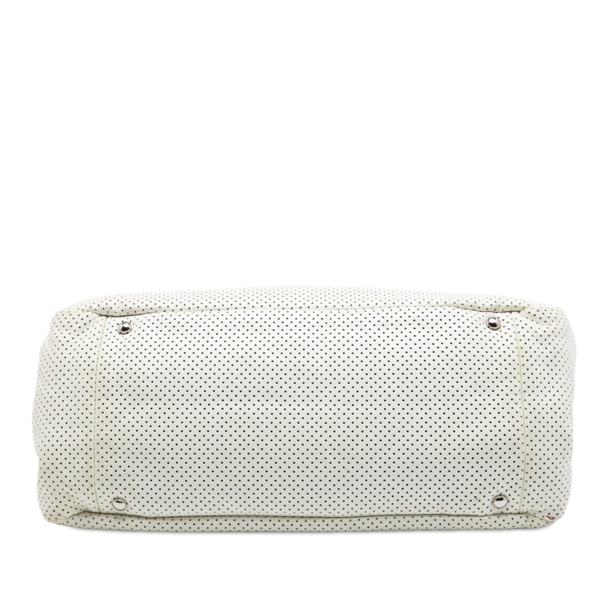 Chanel Perforated Calfskin Reissue 2.55 East West Accordion Flap