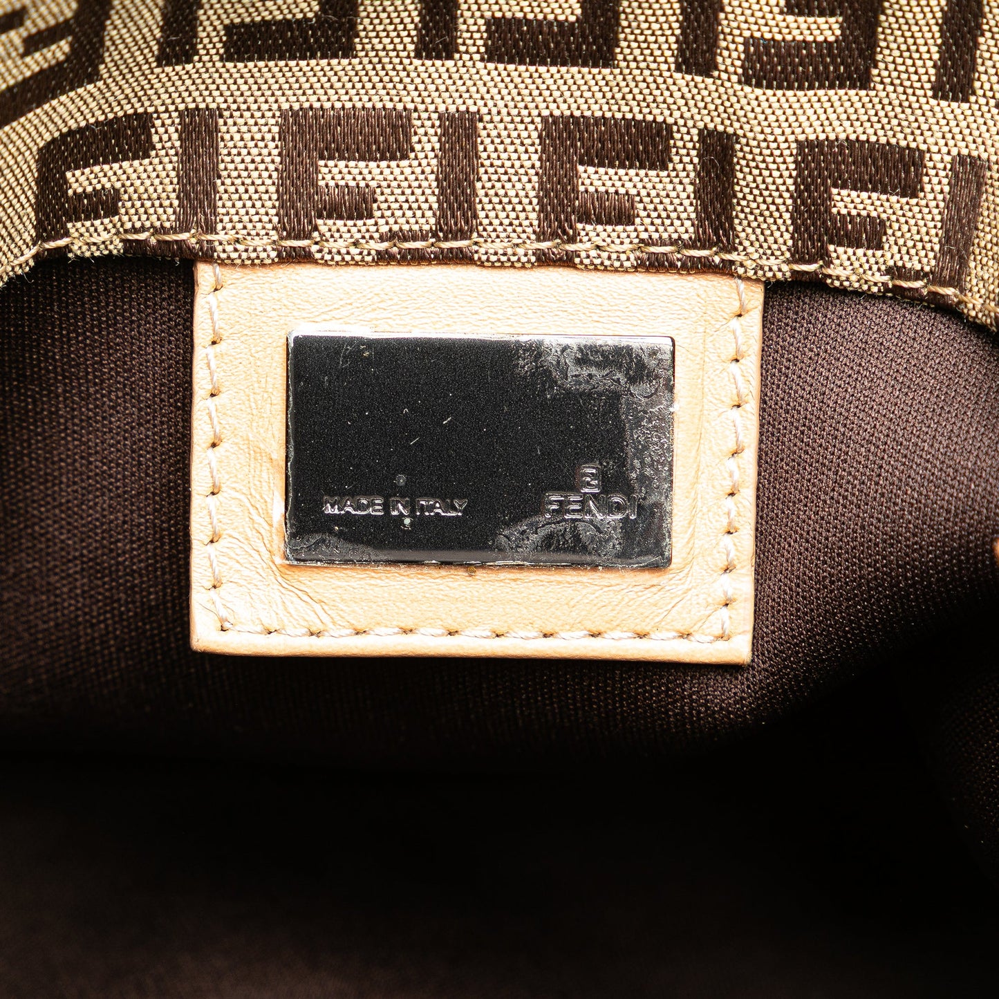 Fendi Zucchino Canvas Tote