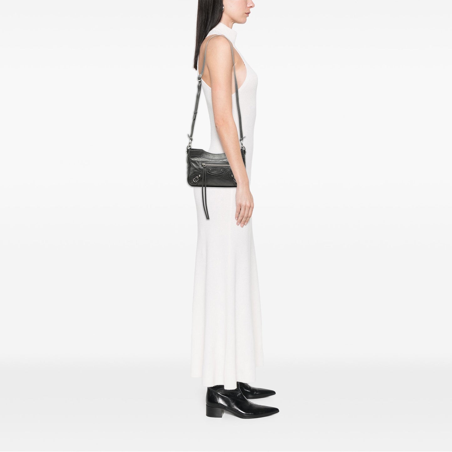 Lambskin Motocross Classic Hip Crossbody