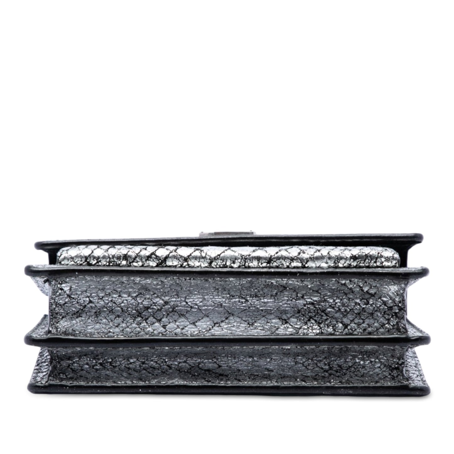 Saint Laurent Medium Python Embossed Leather Monogram Sunset Crossbody