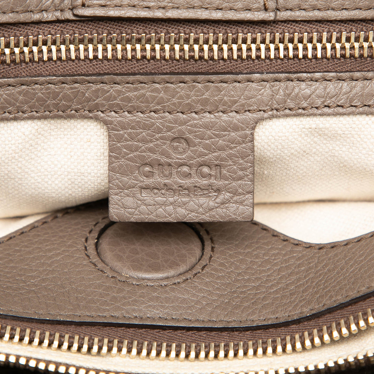 Gucci Medium Calfskin Bamboo Shopper Satchel
