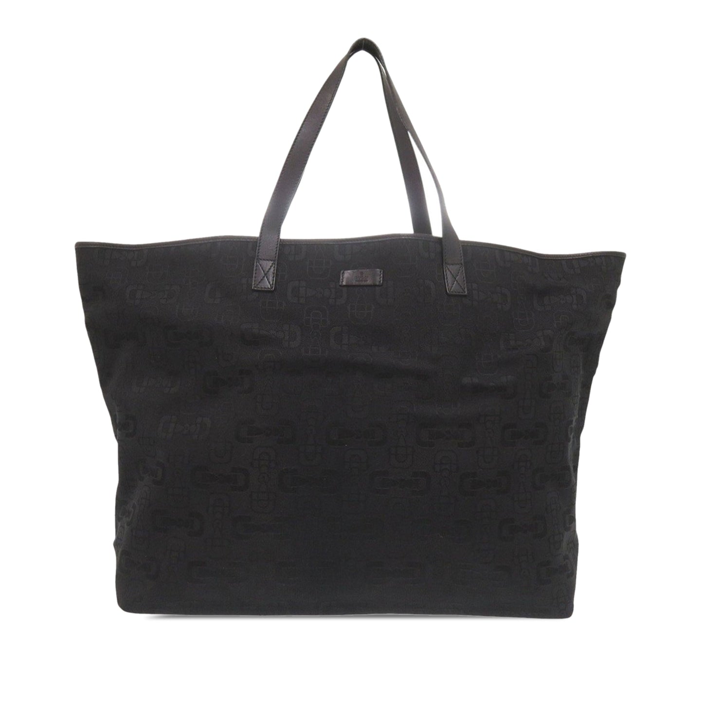 Gucci Large Horsebit Canvas Tote
