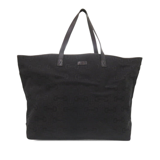 Gucci Large Horsebit Canvas Tote
