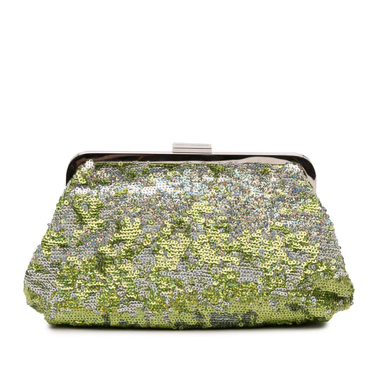 Dolce & Gabbana Sequined Frame Clutch