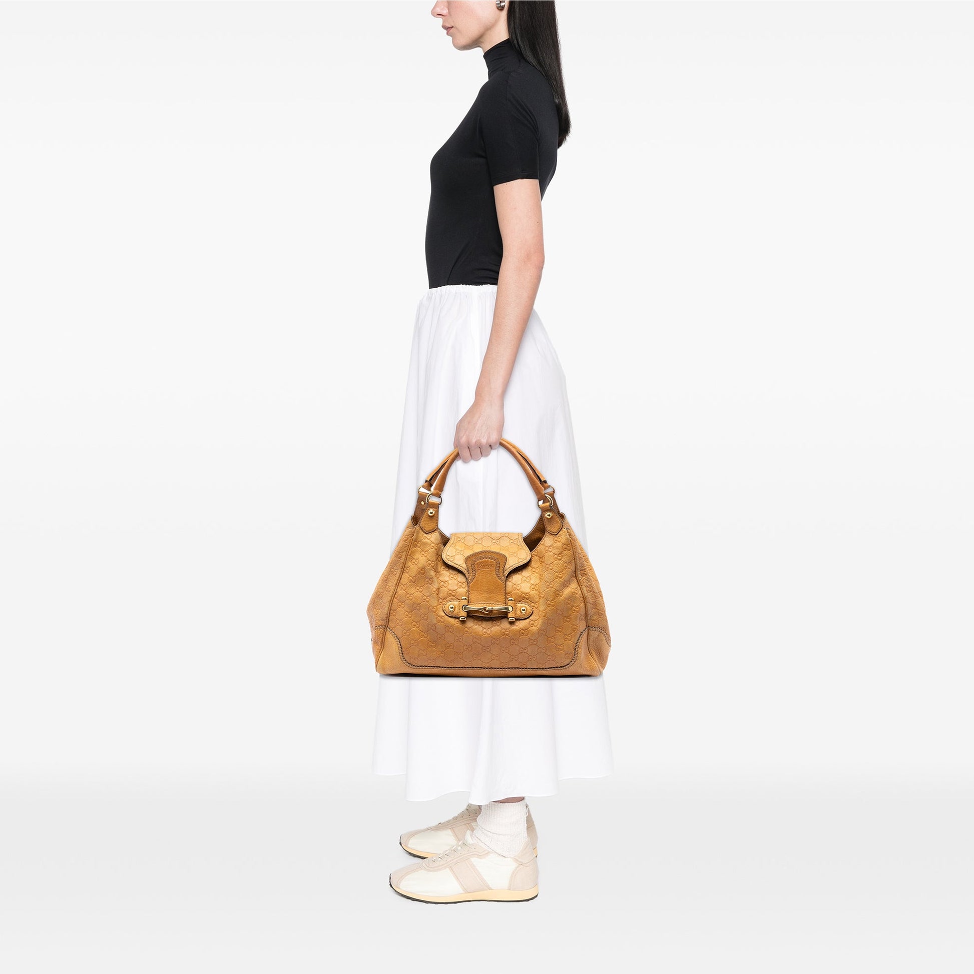 Gucci Guccissima New Pelham Shoulder Bag