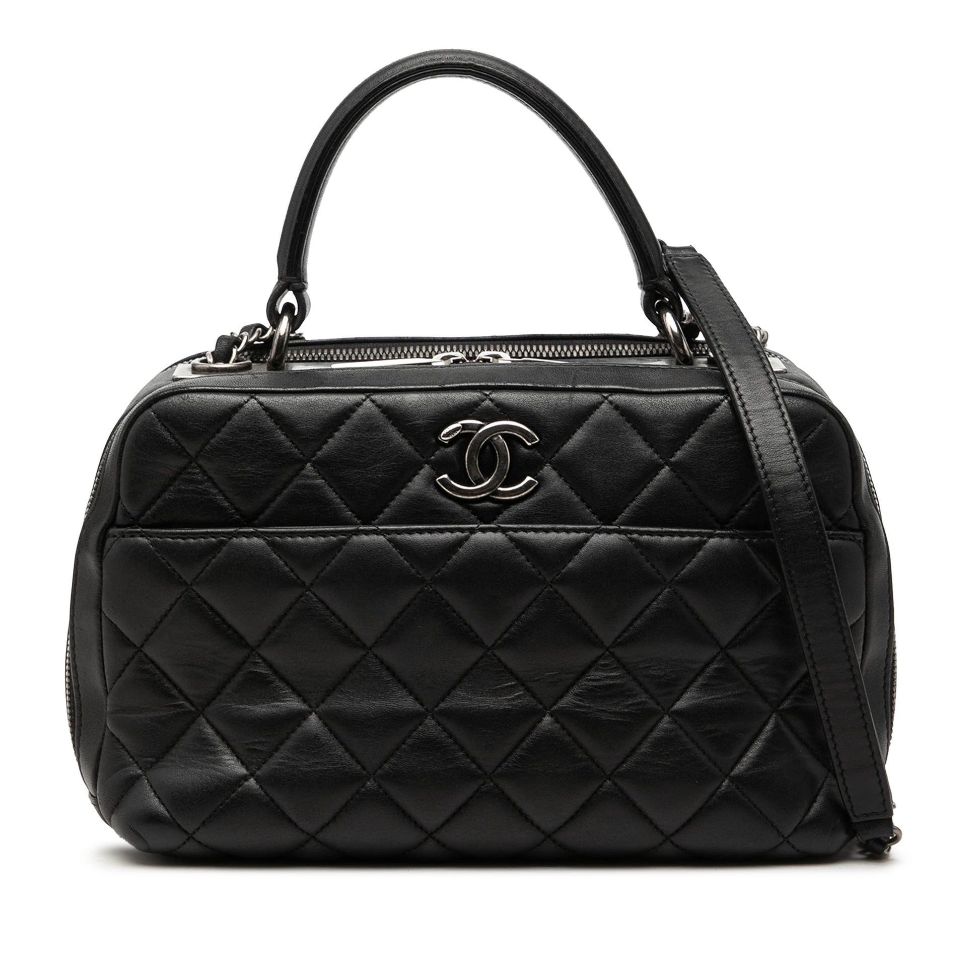 Chanel Medium Quilted Lambskin Trendy CC Bowling Bag