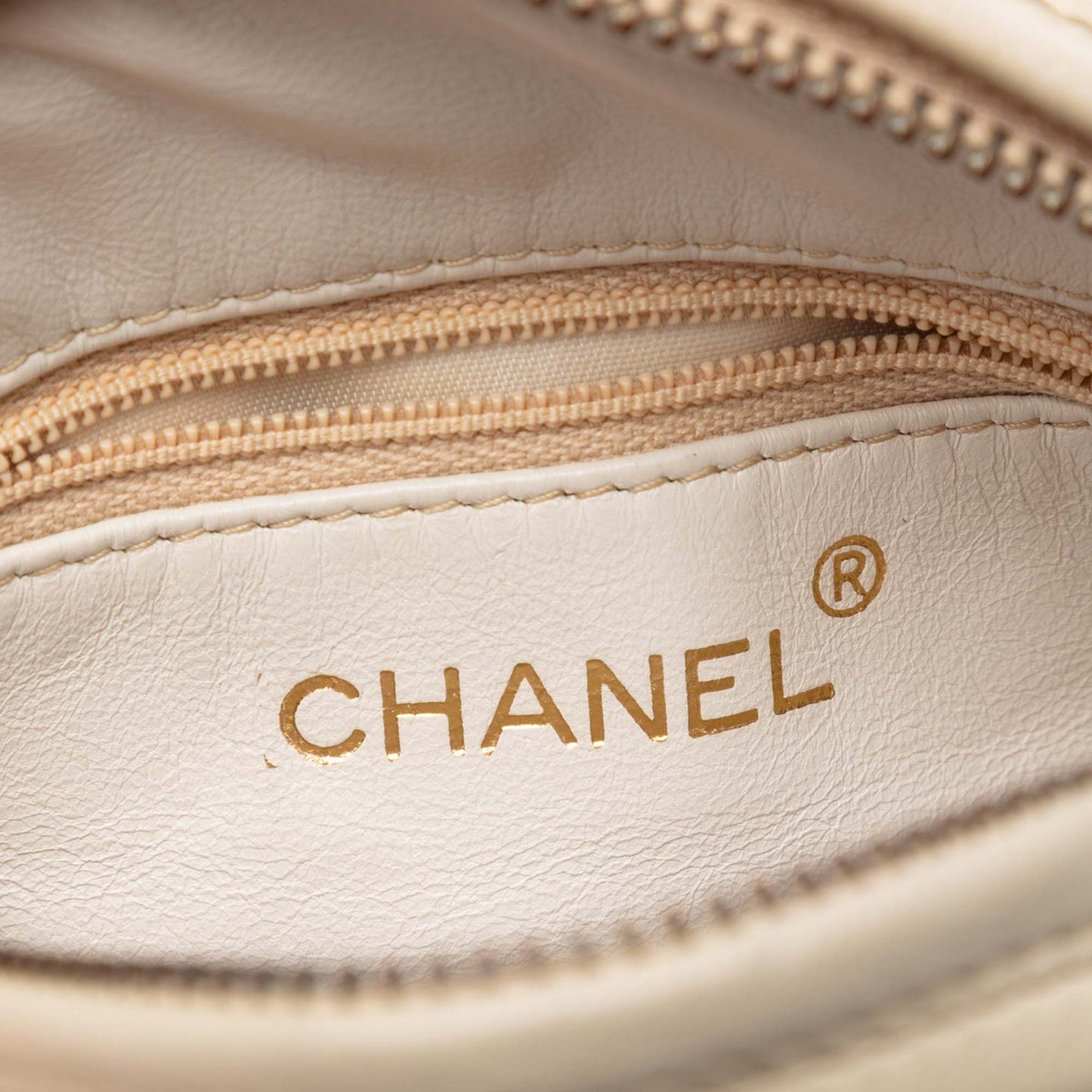 Chanel CC Quilted Lambskin Tassel Round Crossbody