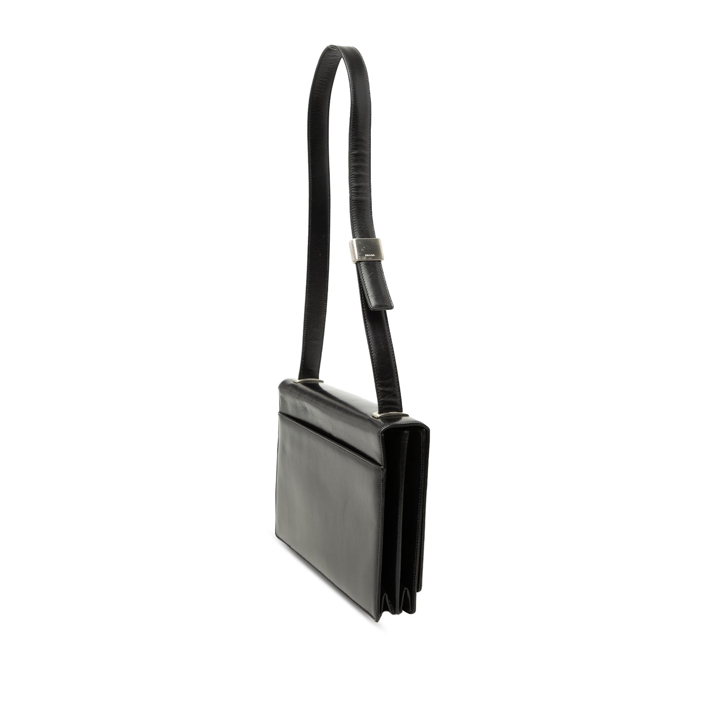 Prada Vitello Sport Flap Shoulder Bag