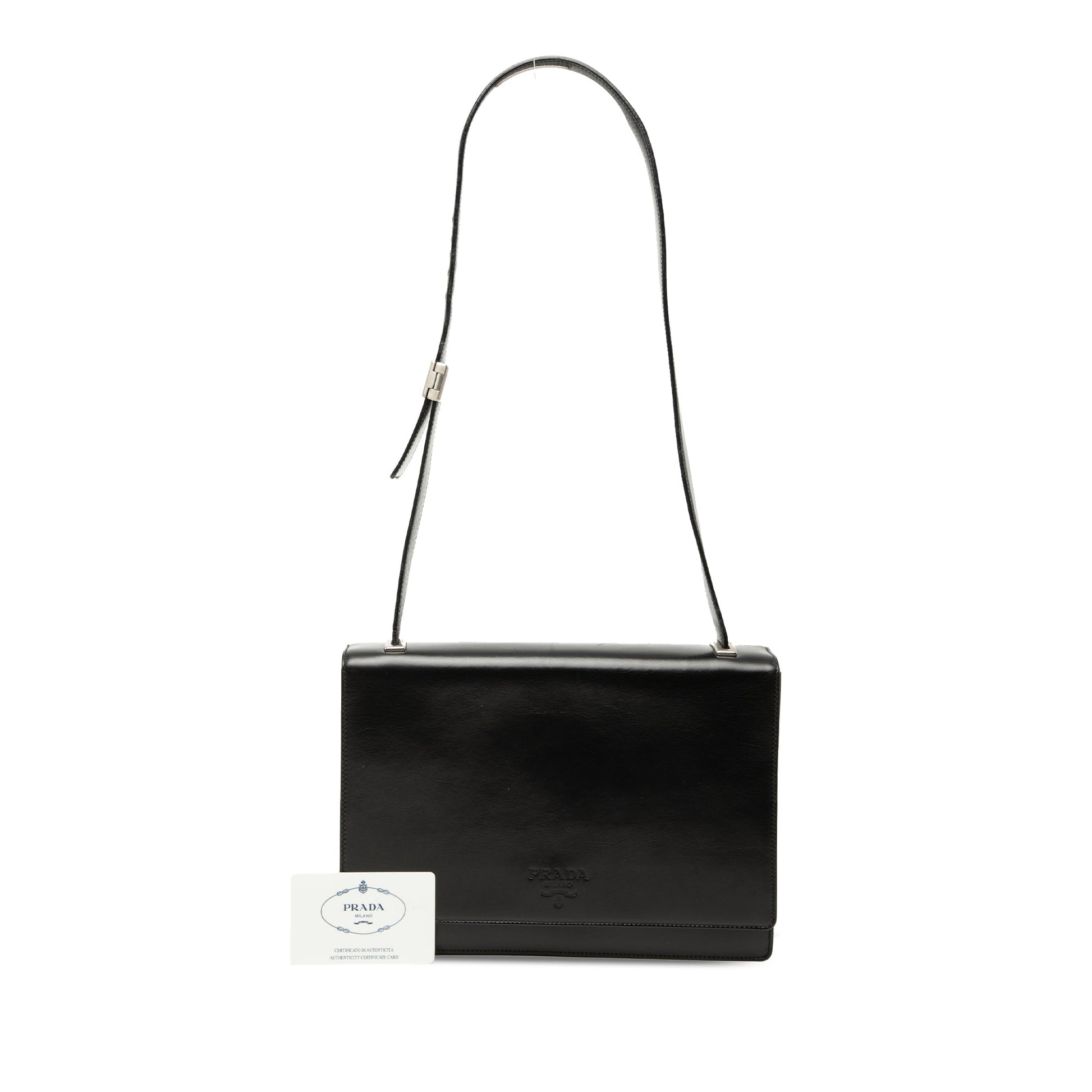 Prada Vitello Sport Flap Shoulder Bag