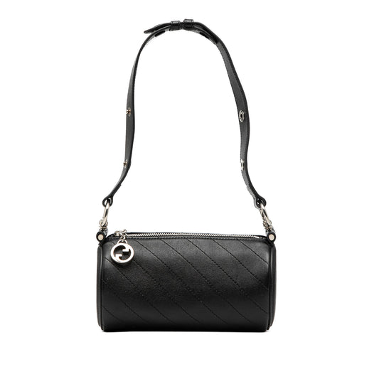 Mini Leather Blondie Barrel Shoulder Bag
