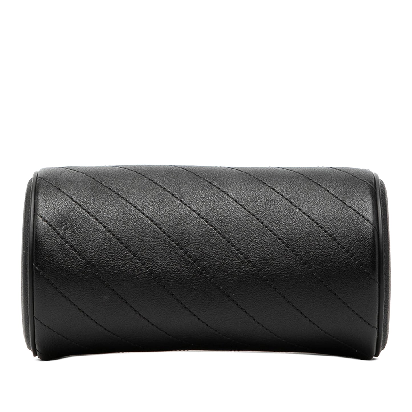 Mini Leather Blondie Barrel Shoulder Bag