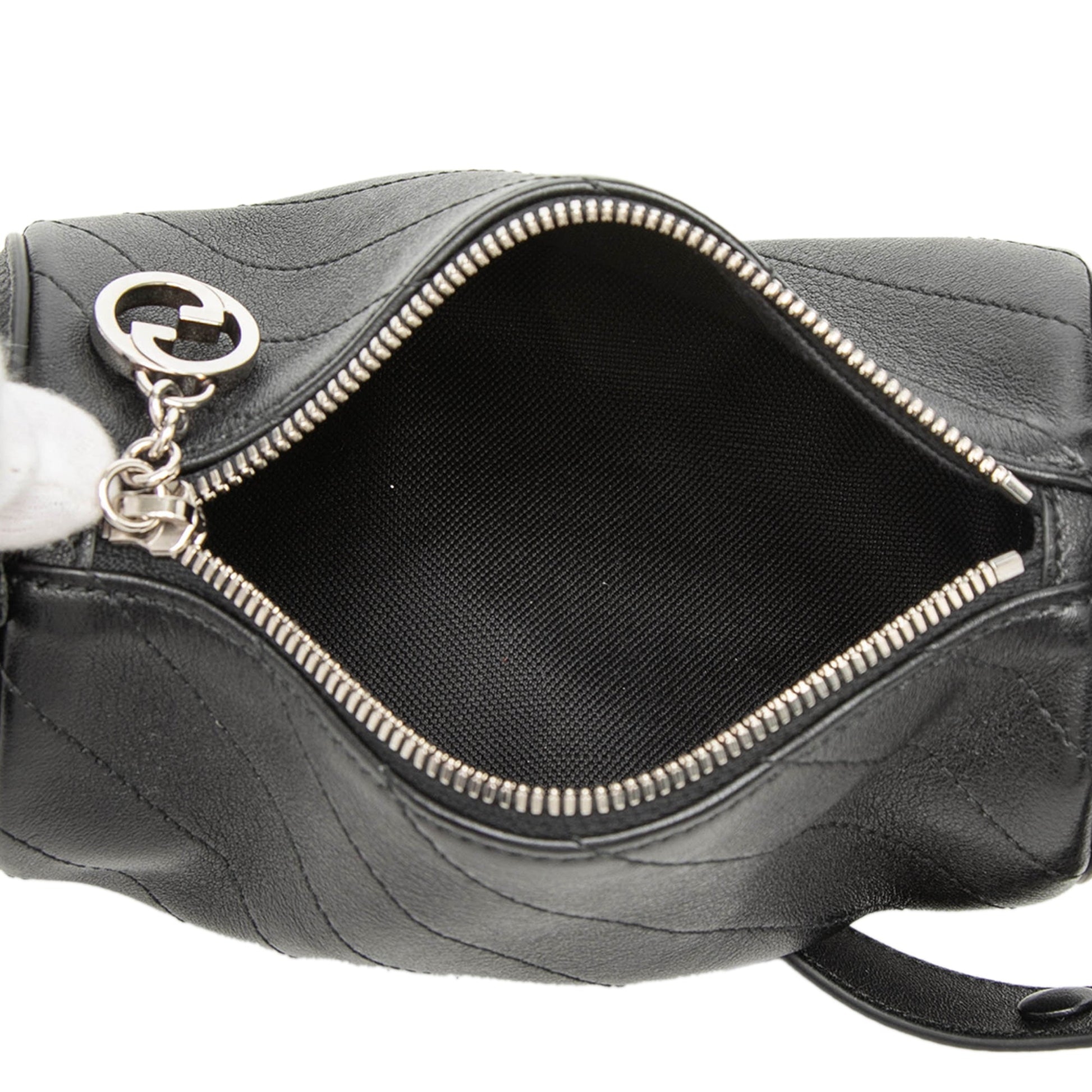 Mini Leather Blondie Barrel Shoulder Bag