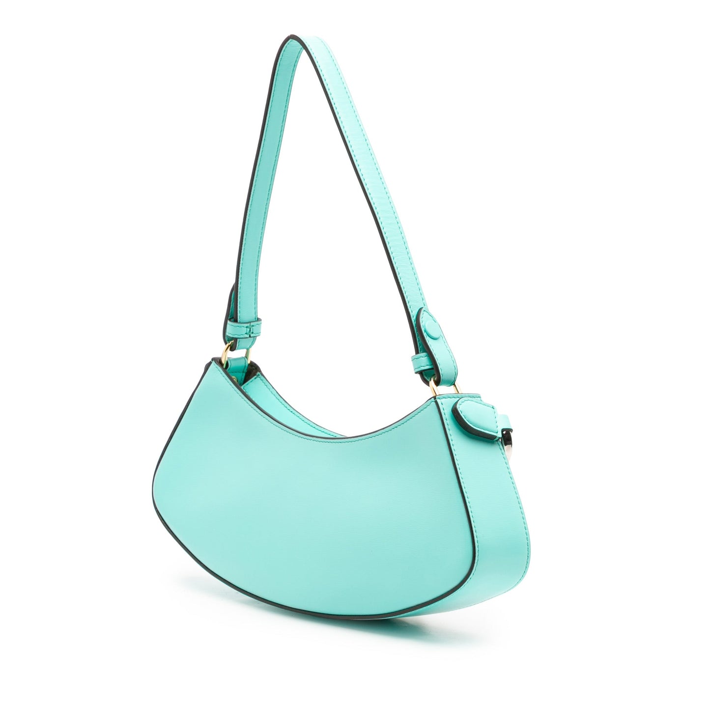 Fendi Leather OLock Swing Satchel