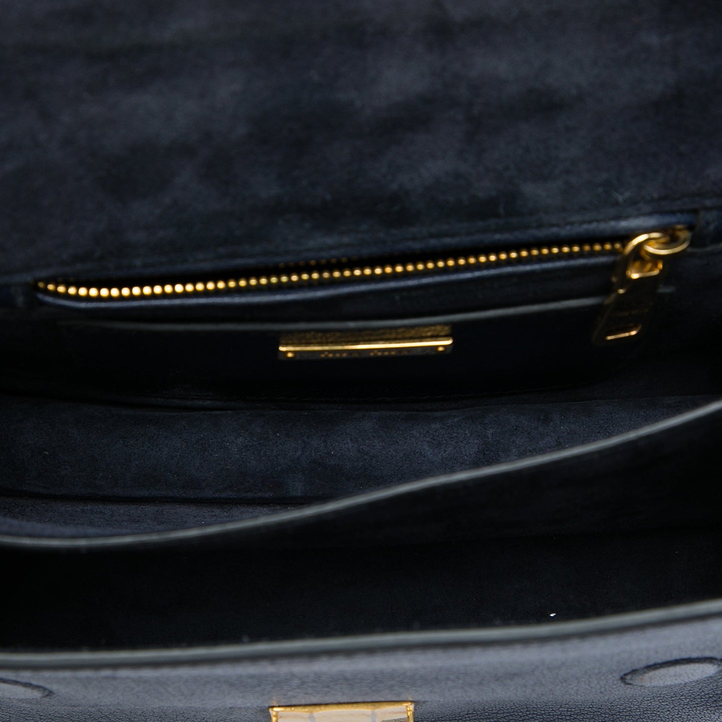 Miu Miu Goatskin Madras Crossbody
