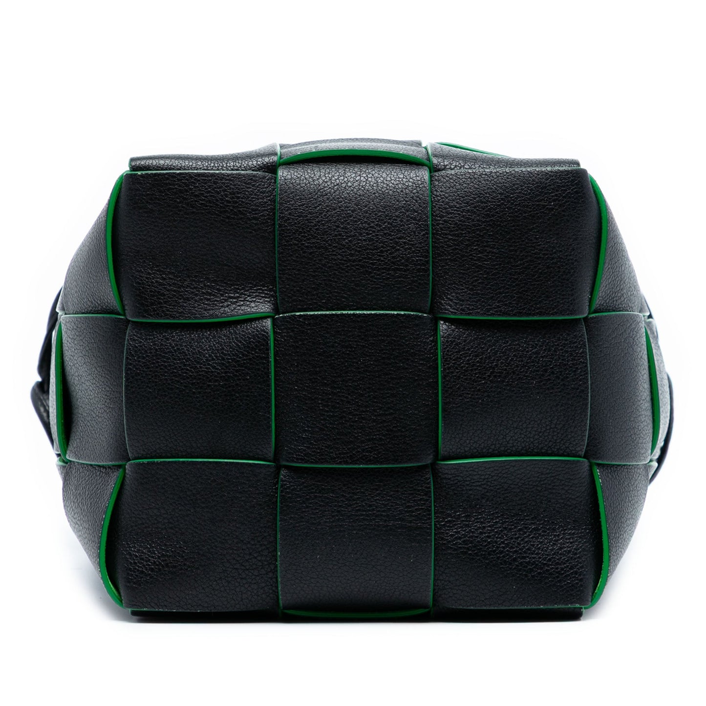 Bottega Veneta Small Nappa Maxi Intrecciato Cassette Bucket Bag