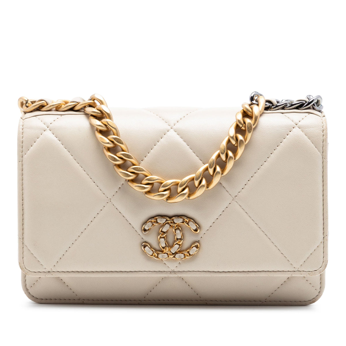Chanel Quilted Lambskin 19 Wallet on Chain