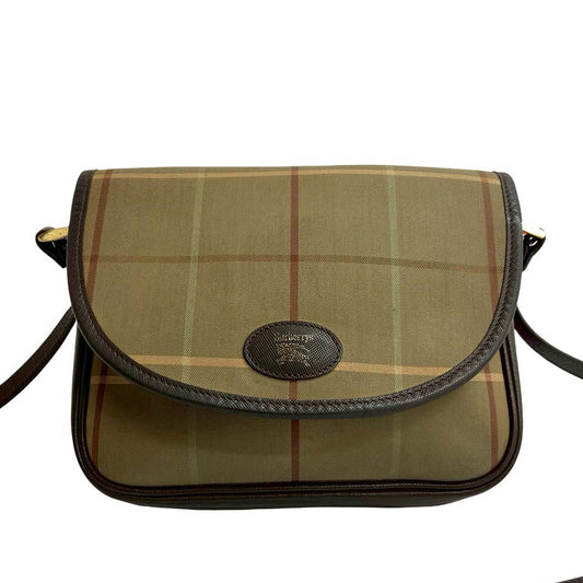 Burberry Vintage Check Canvas Crossbody