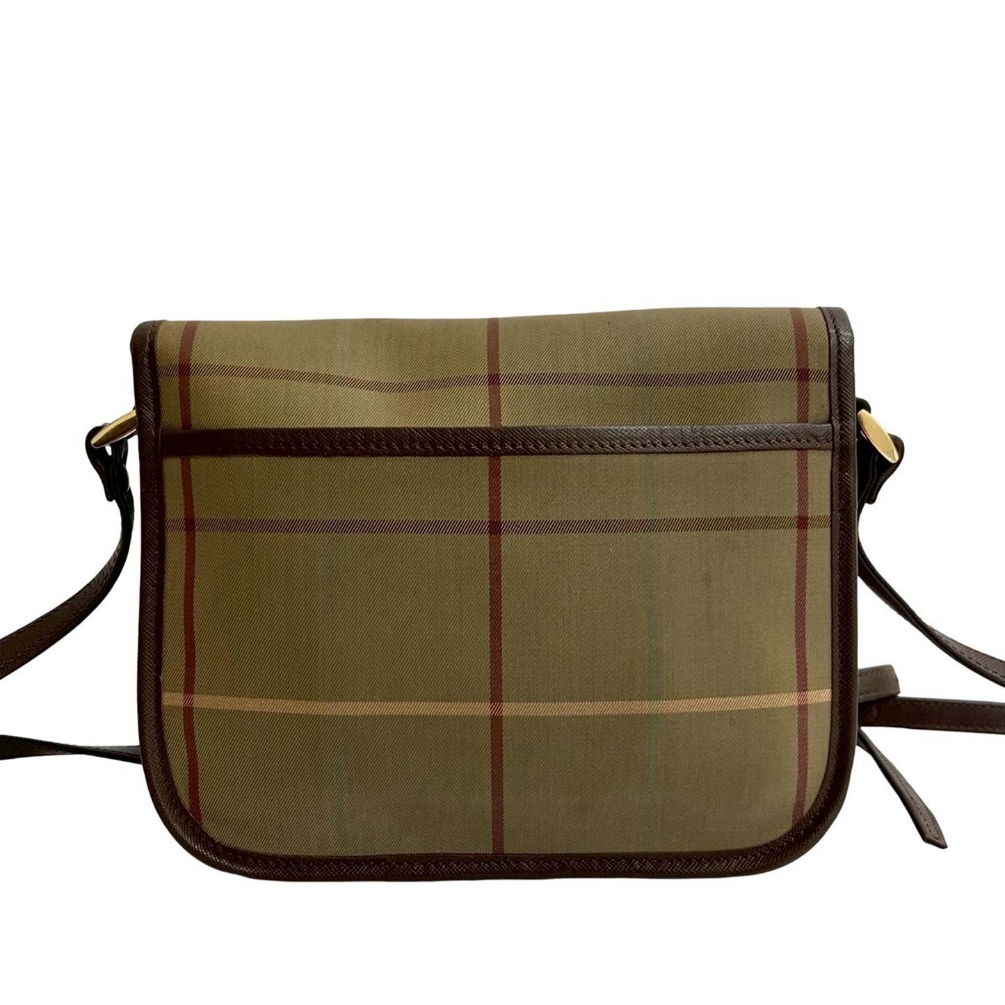 Burberry Vintage Check Canvas Crossbody