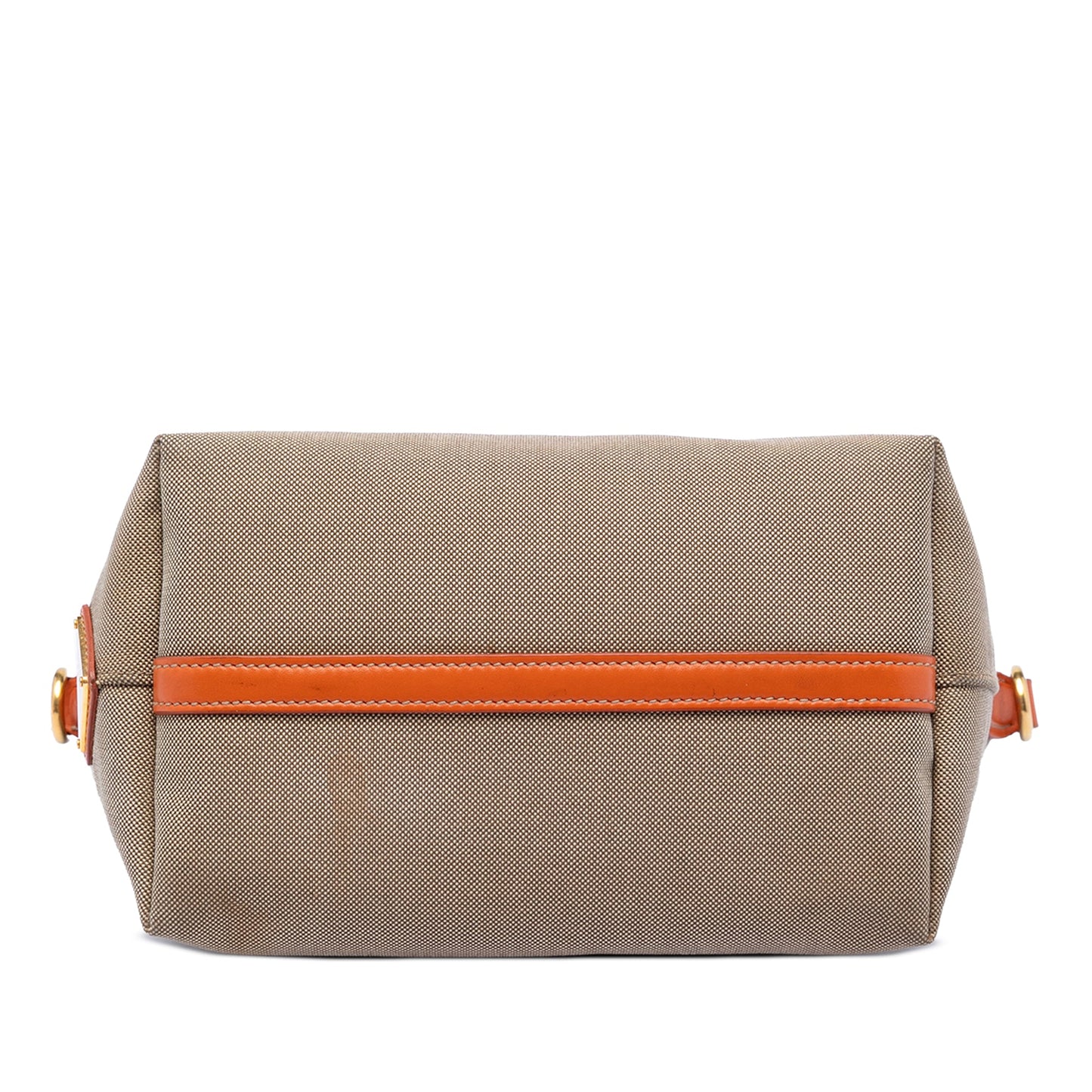 Prada Canvas Canapa Logo Bow Satchel