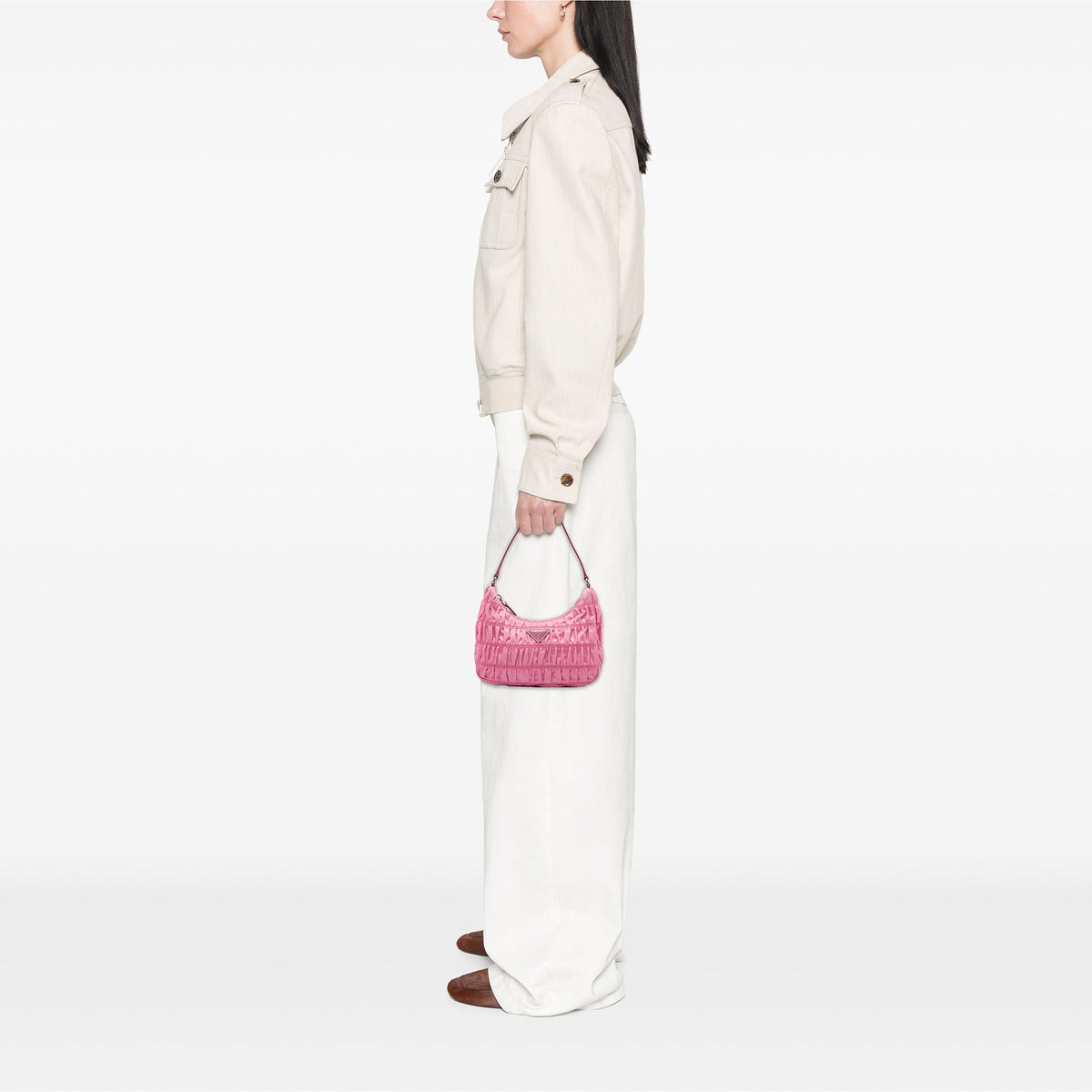 Prada Tessuto Gaufre Re Edition Shoulder Bag