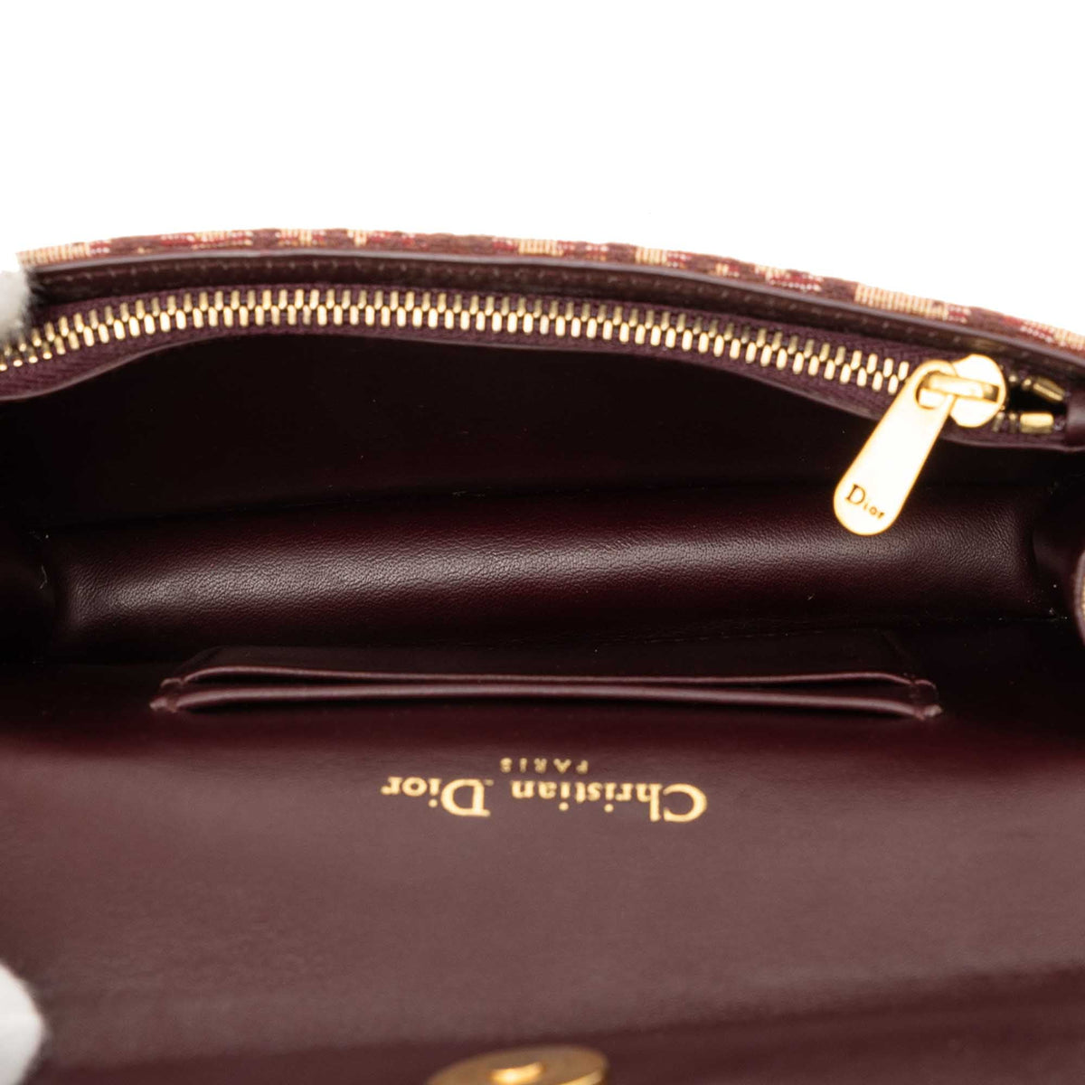 Dior Oblique Canvas Saddle Belt Bag