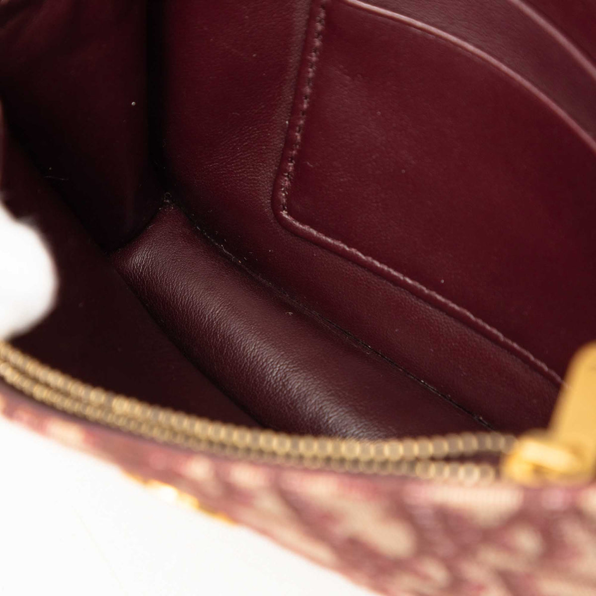 Dior Oblique Canvas Saddle Belt Bag