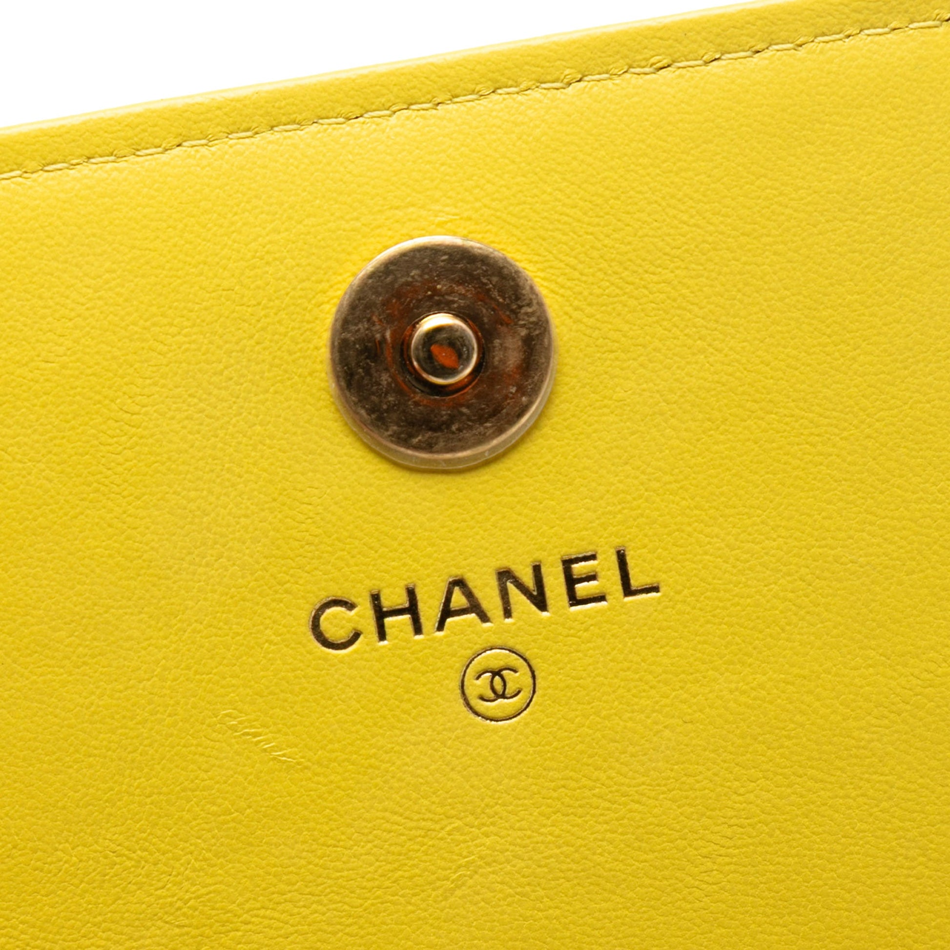 Chanel Mini CC Quilted Lambskin Chain with Charms Single Flap