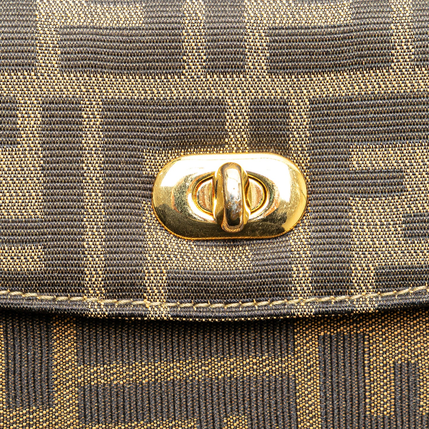 Fendi Zucca Canvas Handbag