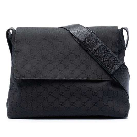Gucci GG Canvas Messenger Bag