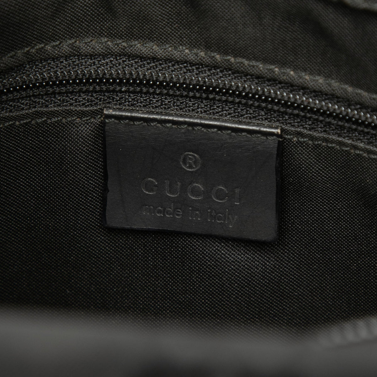 Gucci GG Nylon Bamboo Satchel